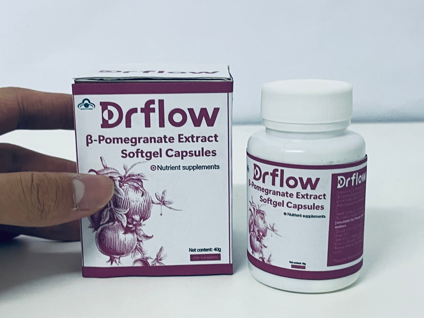 Drflow β-Pomegranate Extract Softgel Capsules