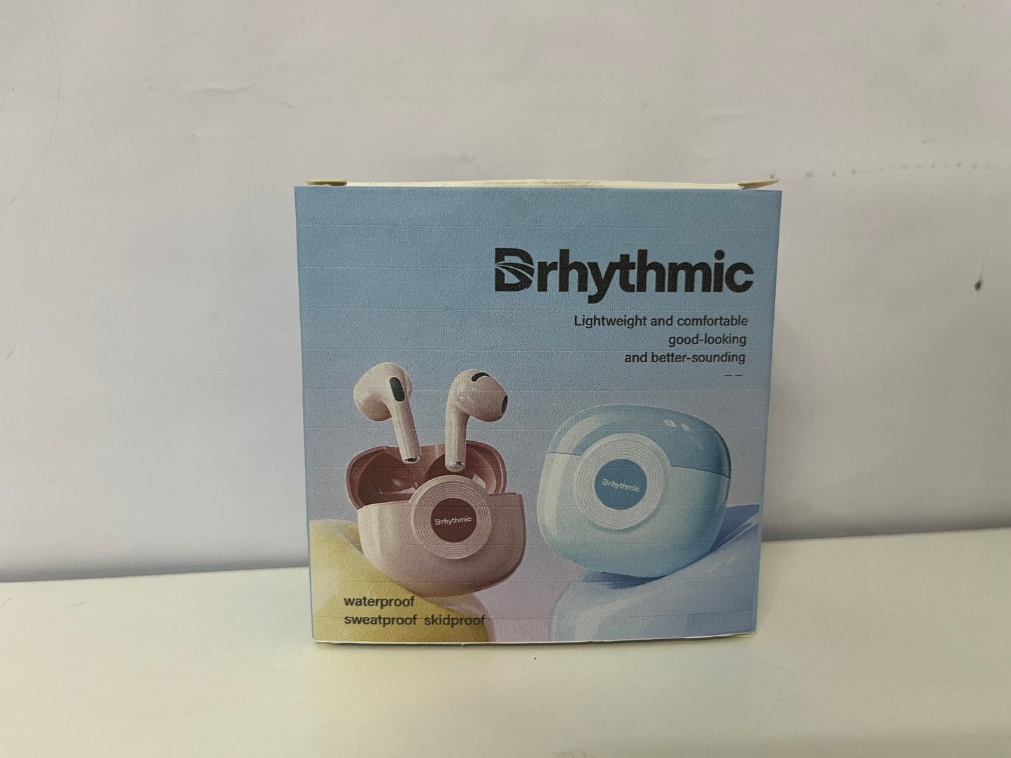 Drhythmic Pink Wireless Bluetooth Earbuds Lightweight & Comfortable A Stylish Sound Item An Audio Companion for Daily Commute