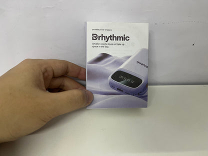 Drhythmic Portable Digital Display Power Bank Compact & Large Capacity A Portable Charging Essential for Daily Commute