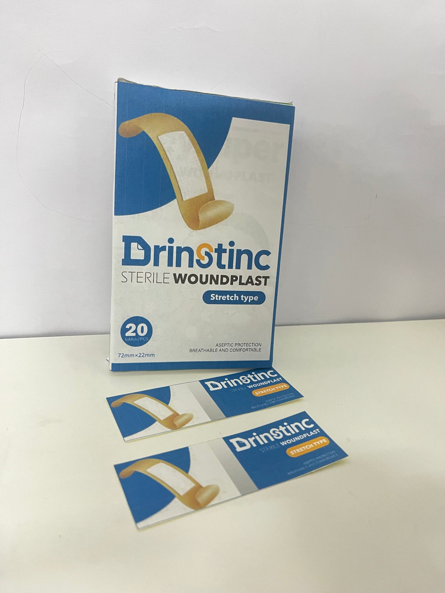 【Drinstinc Stretchable Sterile Woundplast】——Reliable Protection for Minor Cuts & Scrapes