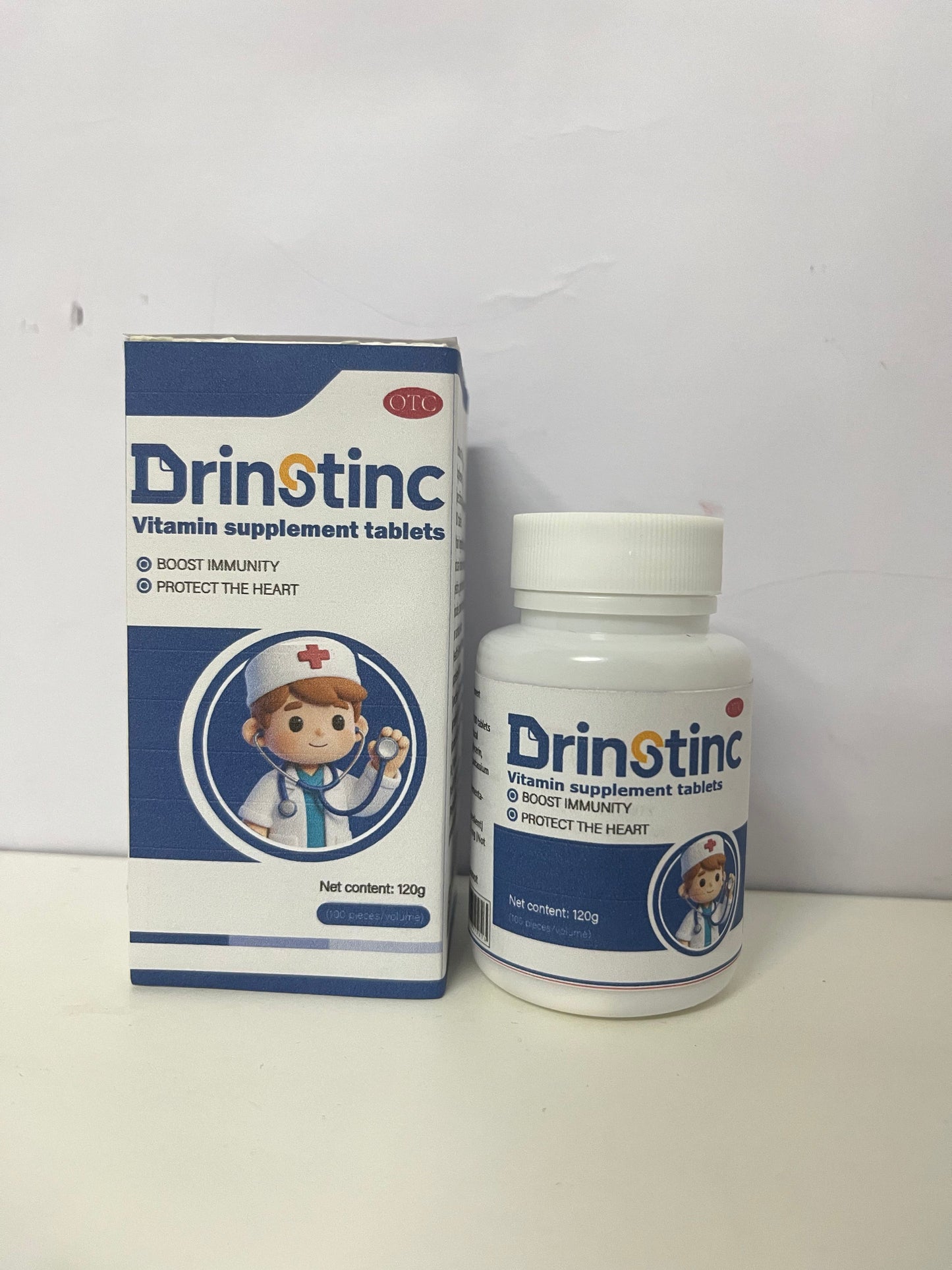 Drinstinct Multivitamin Tablets: Dual Daily Nutritional Protection for Immunity & Heart (OTC Certified)
