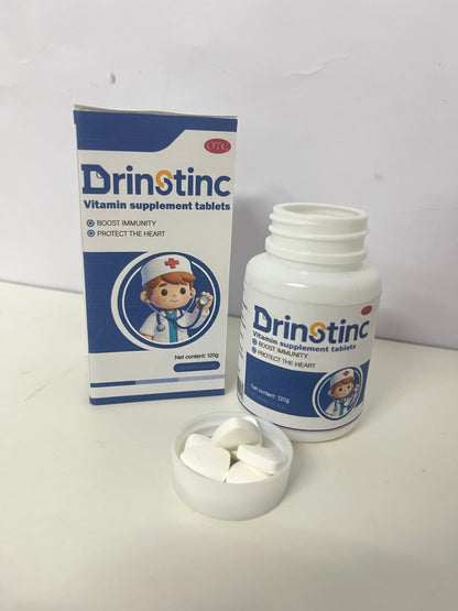 Drinstinct Multivitamin Tablets: Dual Daily Nutritional Protection for Immunity & Heart (OTC Certified)