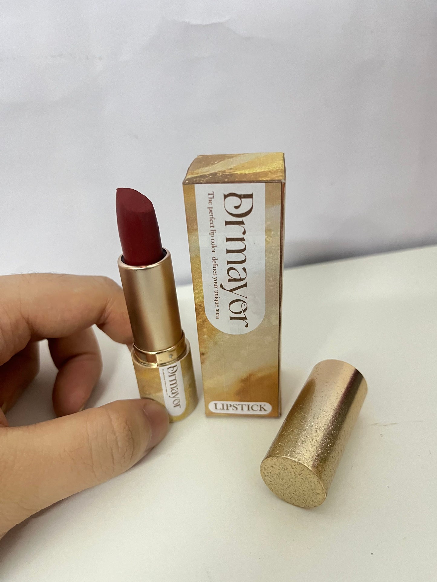 【Drmayor Luxe Satin Lipstick】—— Rich Color & Silky Finish for a Confident Glow