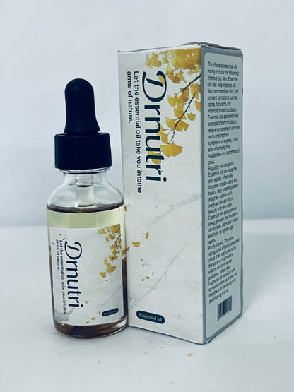 Drnutri Organic Calendula Oil For Sensitive Skin -Certified 100% Natural Plant Based, Lightweight & Unscented Gentle Soothing Oil For Sensitive Skin - For Face, Skin & All Over - Glass & Dropper