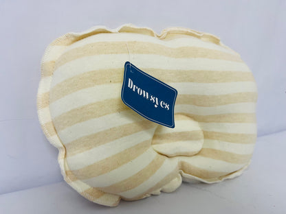 Drowsyes Soft and Breathable Pillow with Memory Foam and Bear Design (Soft Yellow)