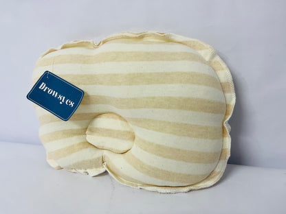 Drowsyes Soft and Breathable Pillow with Memory Foam and Bear Design (Soft Yellow)