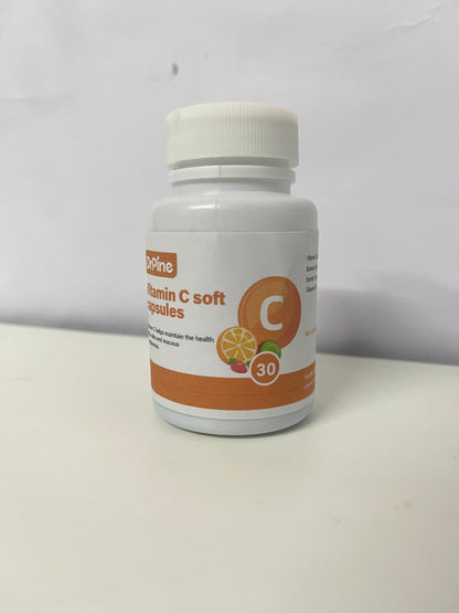 DrPine Vitamin C Soft Capsules High Content & Easy Absorption Boost Immunity A Dual Guardian for Skin and Health