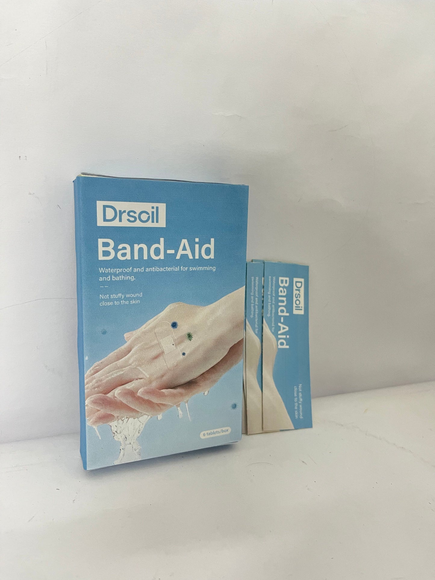 Drsoil Waterproof Antibacterial Band-Aid (For Swimming & Bathing)