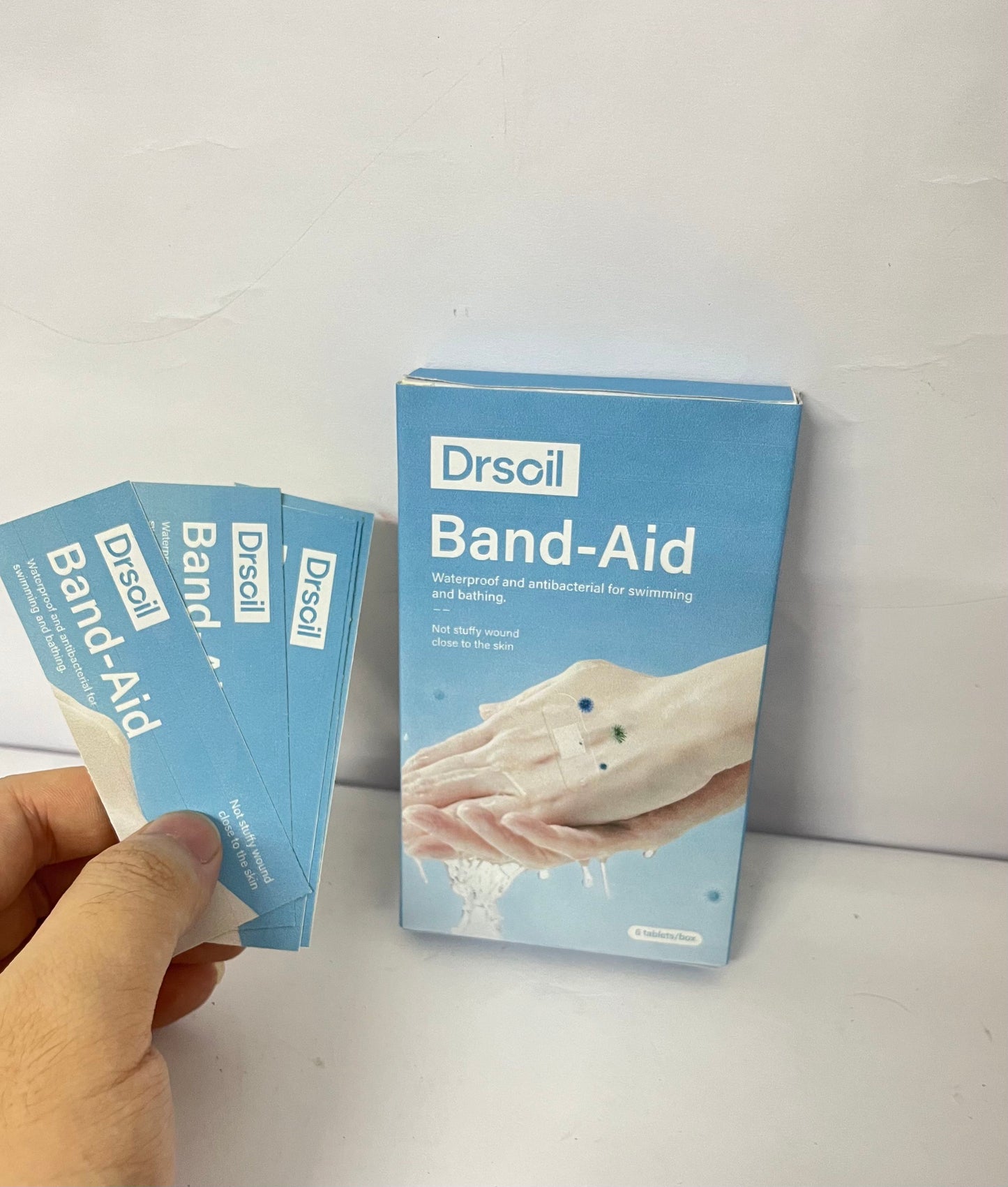 Drsoil Waterproof Antibacterial Band-Aid (For Swimming & Bathing)