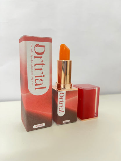 Drtrial Temperature-Sensitive Color-Changing Orange Lipstick - Nourishing "One Shade for One Person" Lipstick