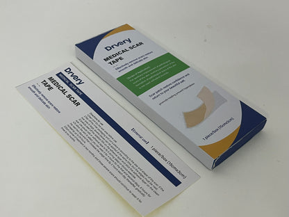 Drvery Medical Scar Tape, Effectively Improve Pathological Scars, Restore Smooth and Delicate Skin