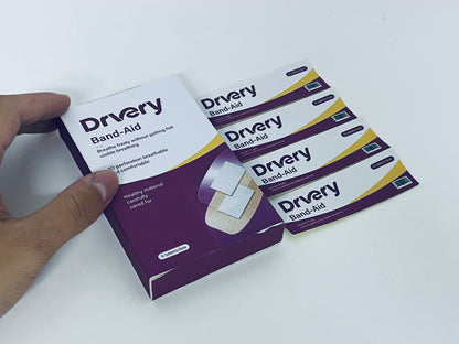 Drvery Band-Aid - Breathable & Comfortable First Aid