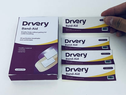 Drvery Band-Aid - Breathable & Comfortable First Aid
