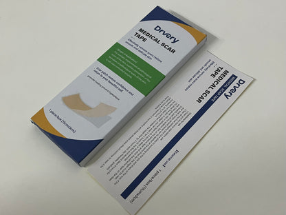 Drvery Medical Scar Tape, Effectively Improve Pathological Scars, Restore Smooth and Delicate Skin