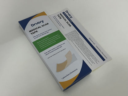 Drvery Medical Scar Tape, Effectively Improve Pathological Scars, Restore Smooth and Delicate Skin