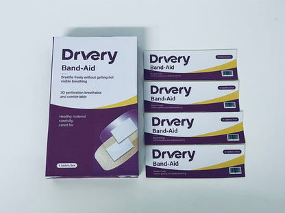 Drvery Band-Aid - Breathable & Comfortable First Aid