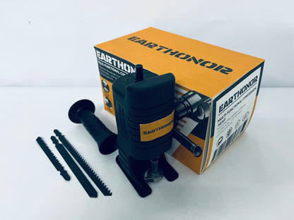 EARTHONOR Reciprocating Saw Attachment Kit Scratch Hand Wood Metal Cutter Accessory for Cordless Drill