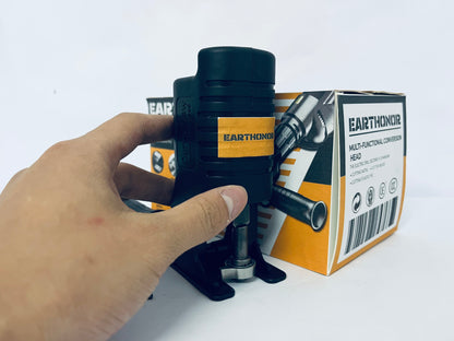 EARTHONOR Reciprocating Saw Attachment Kit Scratch Hand Wood Metal Cutter Accessory for Cordless Drill