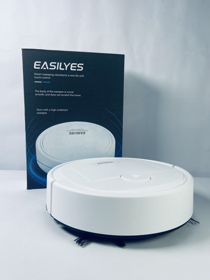 EASILYES Robot Vacuum Cleaner, Strong Suction, 120 Mins Runtime, Slim, Low Noise, Automatic Self-Charging, Wi-Fi/App/Alexa Control, Ideal for Pet Hair Hard Floor and Daily Cleaning