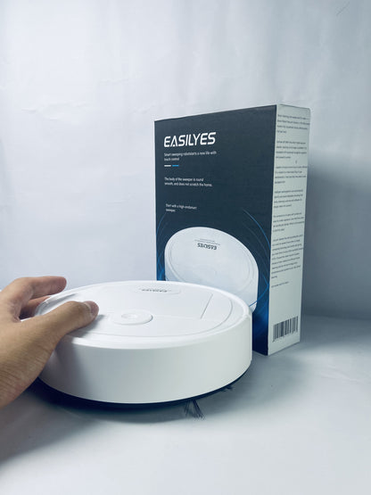 EASILYES Robot Vacuum Cleaner, Strong Suction, 120 Mins Runtime, Slim, Low Noise, Automatic Self-Charging, Wi-Fi/App/Alexa Control, Ideal for Pet Hair Hard Floor and Daily Cleaning