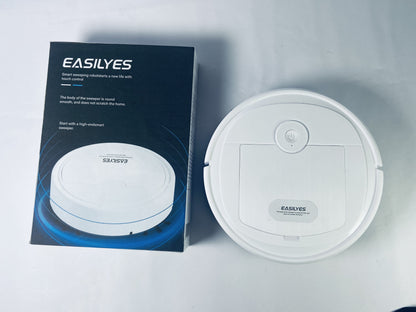 EASILYES Robot Vacuum Cleaner, Strong Suction, 120 Mins Runtime, Slim, Low Noise, Automatic Self-Charging, Wi-Fi/App/Alexa Control, Ideal for Pet Hair Hard Floor and Daily Cleaning