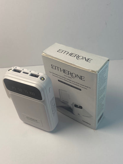EITHERONE Portable Charger Power Bank 5000mAh Battery Pack,22.5W Fast Charging PowerBank with Built in Cables,Travel Essential USB-C Portable Phone Charger for iPhone Samsung Pixel Android iPad
