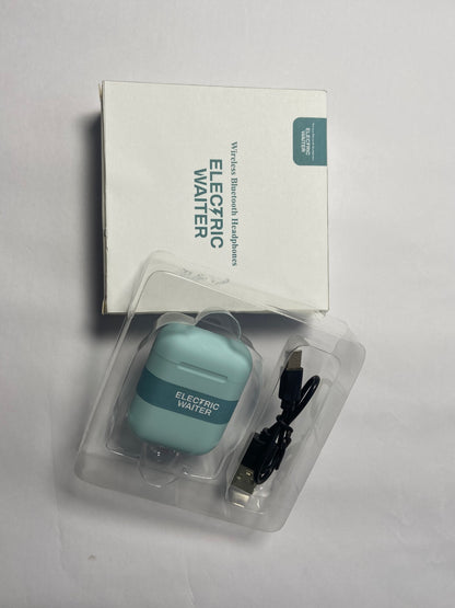 ELECTRIC WAITER Headphones Wireless Earbuds, Bluetooth 5.3 Headphones Clear Call with ENC Mic