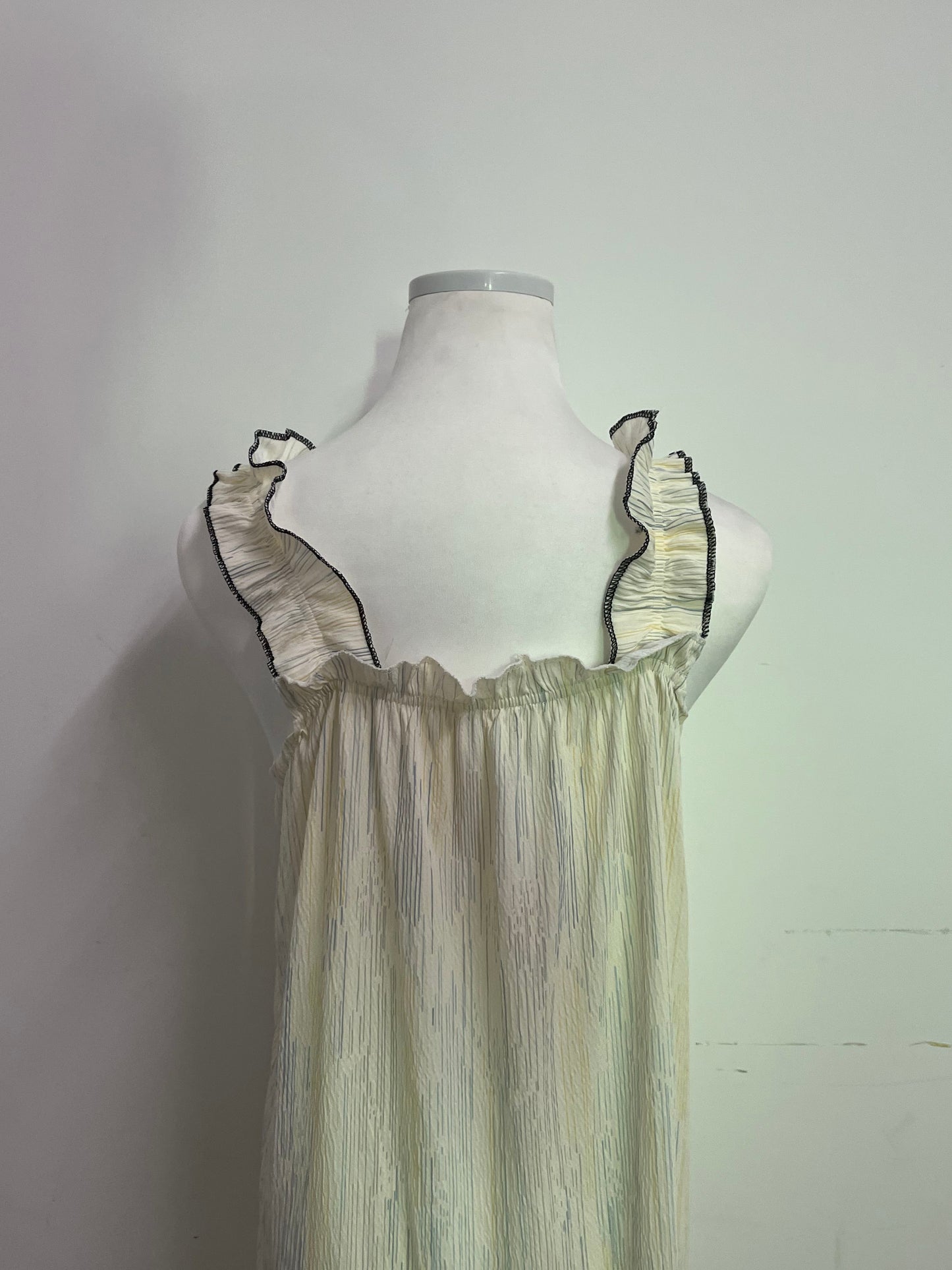 ELFGIRL French Romantic Pleated Camisole Nightgown - Infuse Tenderness and Elegance into Every Night