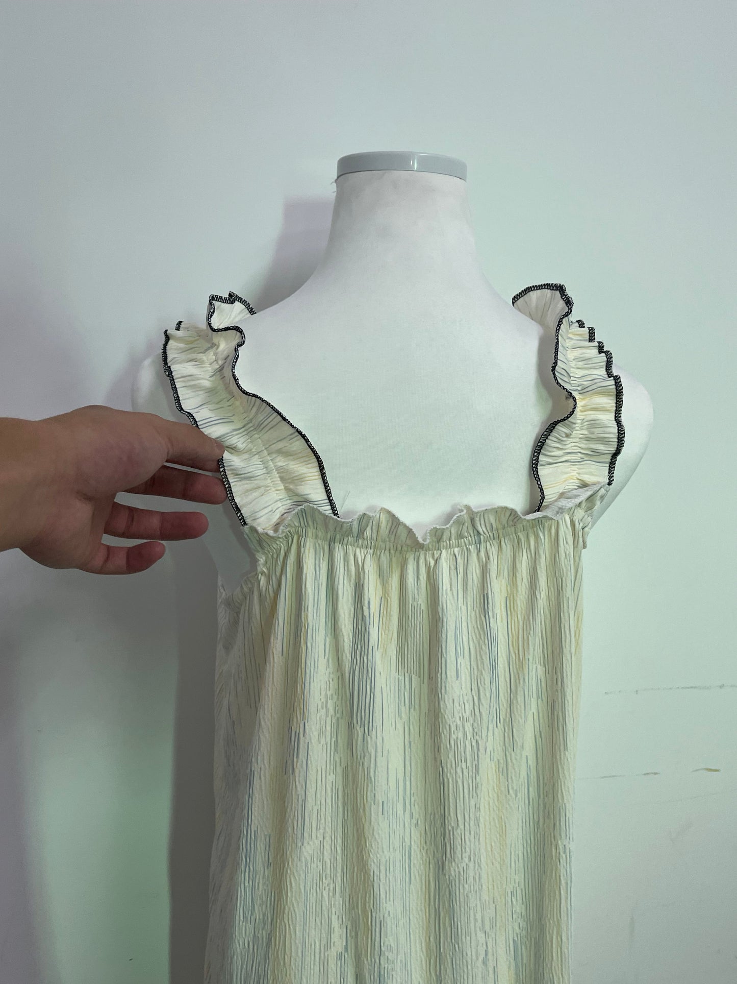 ELFGIRL French Romantic Pleated Camisole Nightgown - Infuse Tenderness and Elegance into Every Night