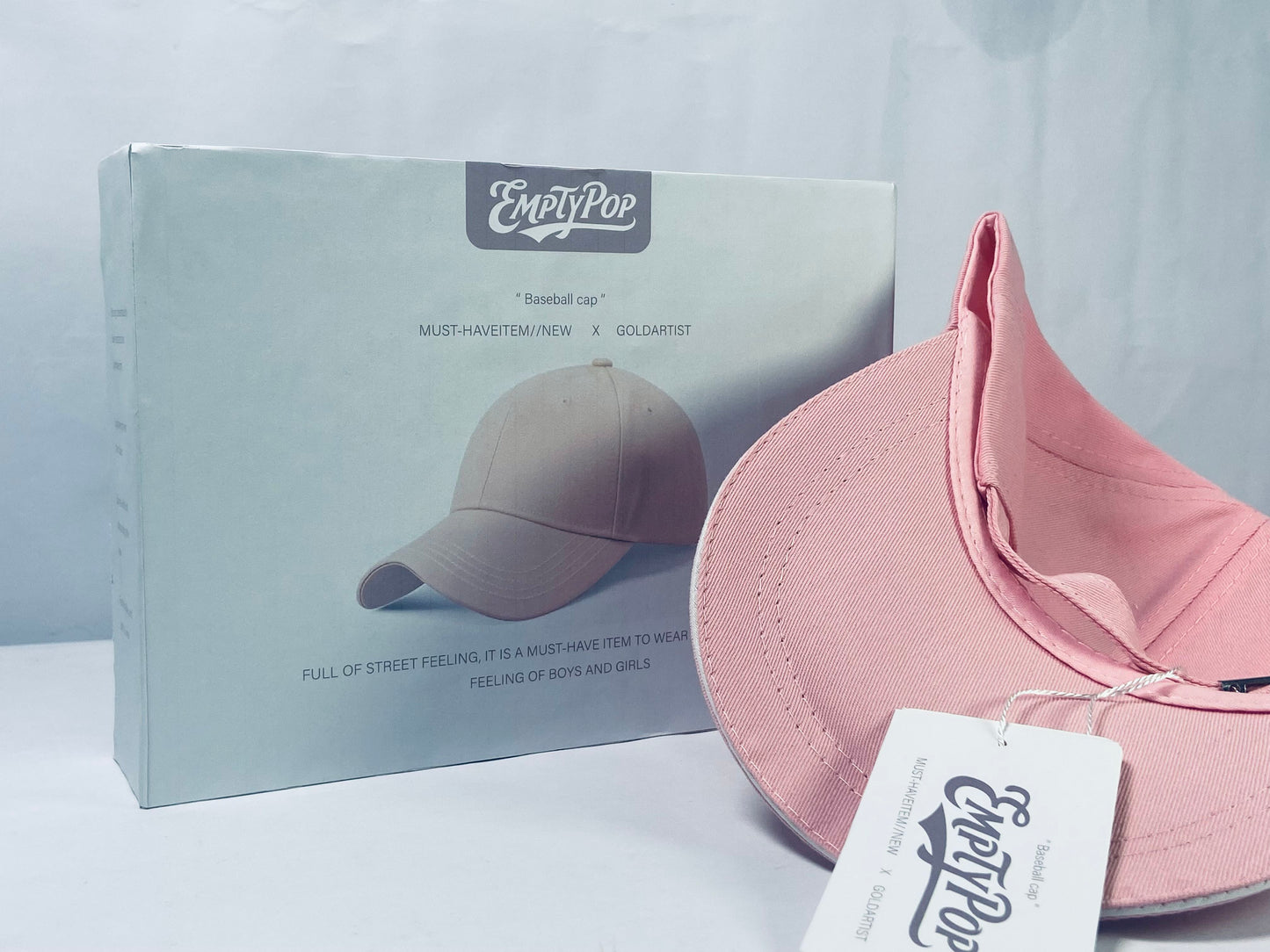 EMPTYPOP Hats Baseball Cap Adjustable Size for Running Workouts and Outdoor Activities All Seasons