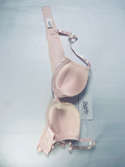 EMPTYPOP Bras Push Up Thick Padded Plunge Underwire T Shirt Lace Bra Lift Support for Women Add One Cup