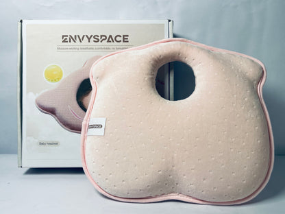 ENVYSPACE Soft and Breathable Baby Pillow with Memory Foam and Bear Design