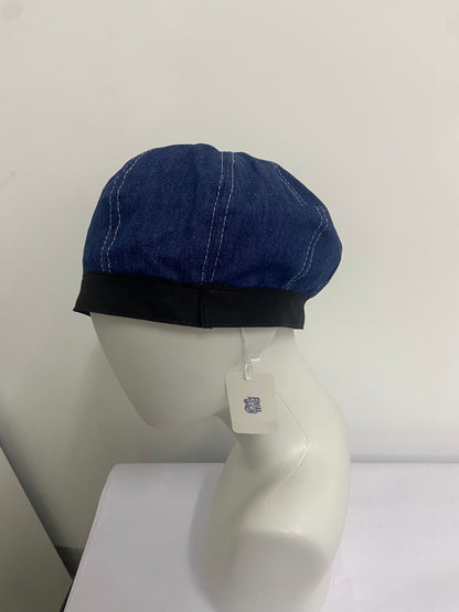 EQUAL SIGIN Denim Beret French Hat Flat Cap Sun Hat Casual Beanie Cap Casual Wear