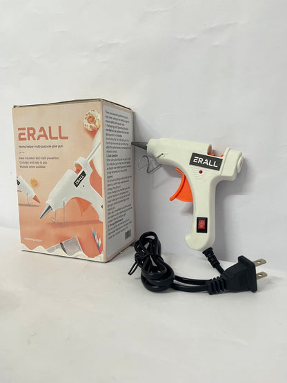 ERALL Mini Hot Glue Gun, Dual Temp Glue Gun Kit with 24Pcs Mini Glue Sticks, High/Low Temp Fast Heating Glue Guns with Stand for DIY, Decoration, Crafts, Quick Repairs