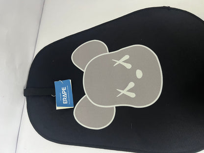 ERAPE Cartoon Trendy Car Seat Cushion, Cute Bear Head Seat Protector