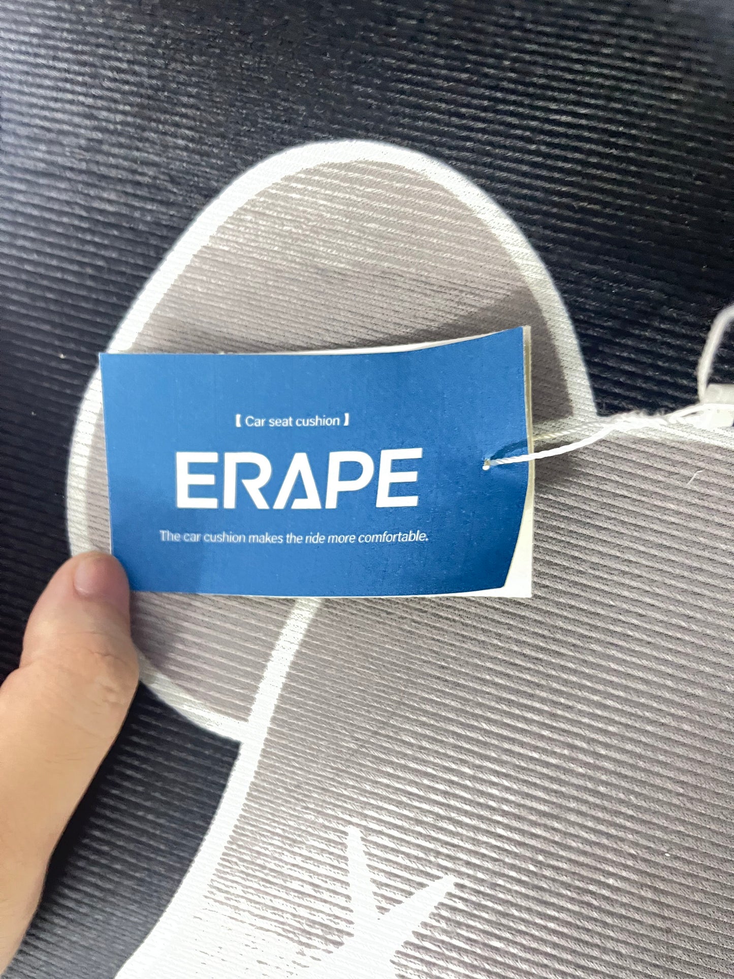 ERAPE Cartoon Trendy Car Seat Cushion, Cute Bear Head Seat Protector