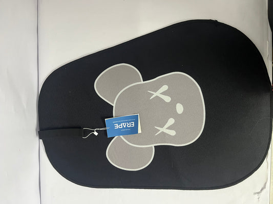 ERAPE Cartoon Trendy Car Seat Cushion, Cute Bear Head Seat Protector