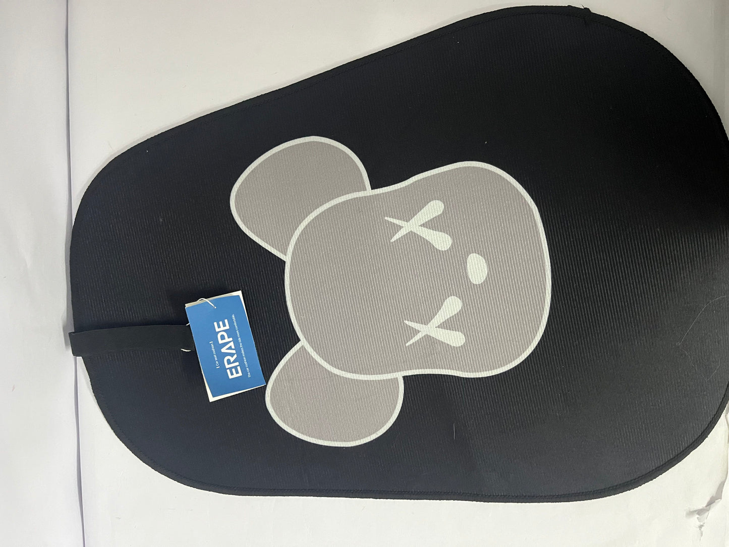 ERAPE Cartoon Trendy Car Seat Cushion, Cute Bear Head Seat Protector