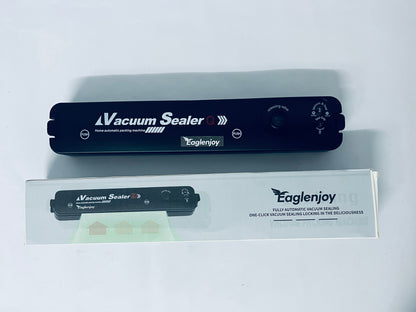 Eaglenjoy Vacuum Sealer Machine,Food Vacuum Sealer Machine,With 10 Vacuum Sealer Bags, One-touch Automatic Vacuum Sealer for Food