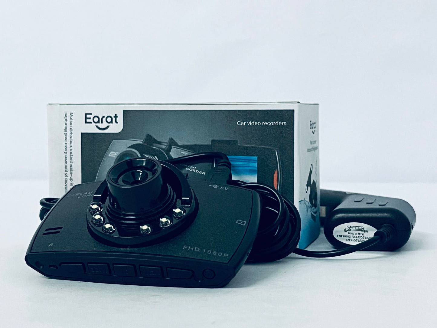 Earat R2-4K DUAL Dash Cam Front and Rear, STARVIS 2 Sensor, FREE 128GB Card Included, 5G WiFi - up to 20MB/s Fastest Download Speed with App, 4K 2160P/FHD Dash Camera for Cars, 3" IPS, 24H Parking Mode