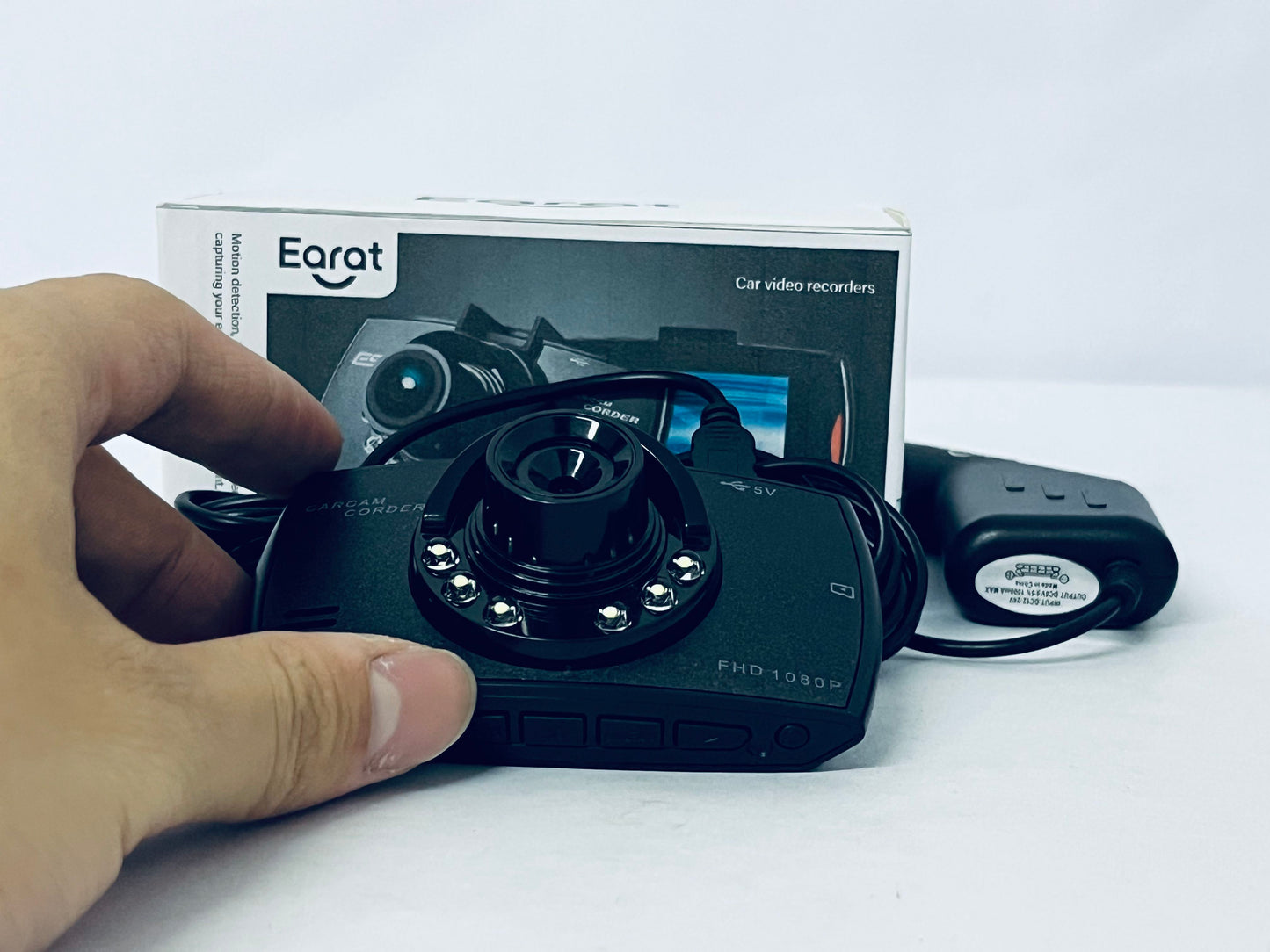 Earat R2-4K DUAL Dash Cam Front and Rear, STARVIS 2 Sensor, FREE 128GB Card Included, 5G WiFi - up to 20MB/s Fastest Download Speed with App, 4K 2160P/FHD Dash Camera for Cars, 3" IPS, 24H Parking Mode