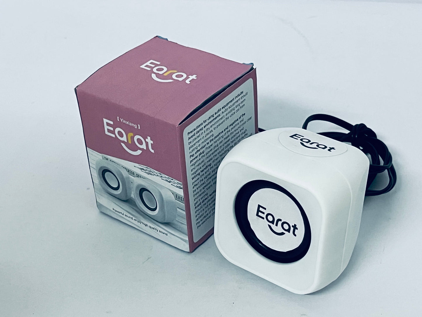 Earat 10W Mini 3" HiFi Full Range Speaker 8 Ohm Anti-Magnetic Audio 2.0/2.1 Home Stereo Woofer Loudspeaker 90dB High Sensitivity