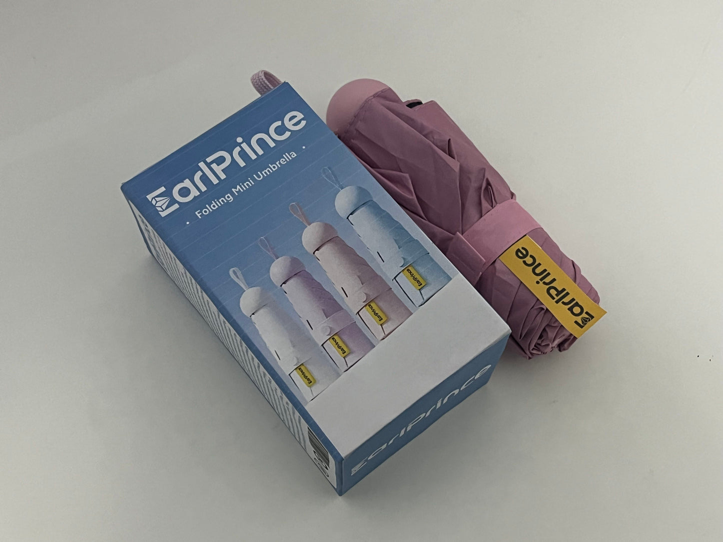 [EarlPrince Umbrellas]——EarlPrince Capsule 5-Fold Umbrella - Mini Portable UV Protection Sun & Rain Umbrella