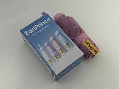 [EarlPrince Umbrellas]——EarlPrince Capsule 5-Fold Umbrella - Mini Portable UV Protection Sun & Rain Umbrella