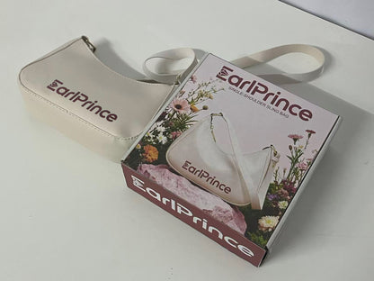 [EarlPrince Ladies' handbags]——EarlPrince Cream White Underarm Bag - Retro Minimalist Design Shoulder & Crossbody Bag