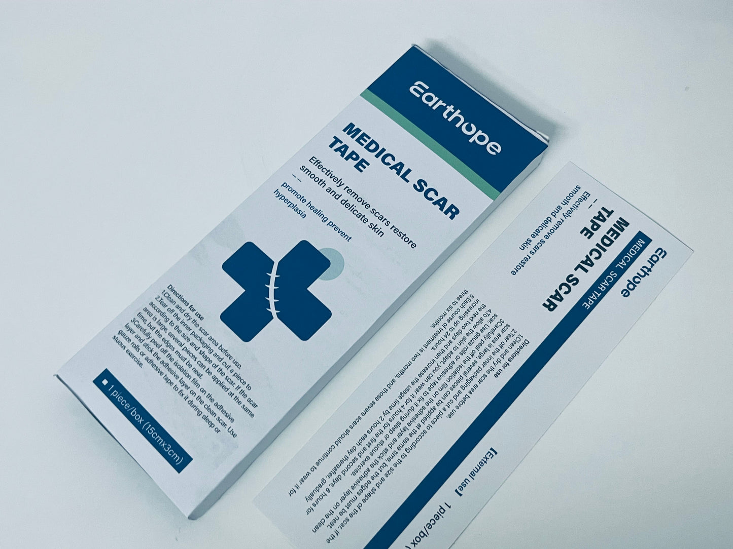 Earthope Medical Scar Tape 15×3CM Large Size Scar Reduction & Hypertrophy Prevention A Reliable Choice for Post-Operative Repair