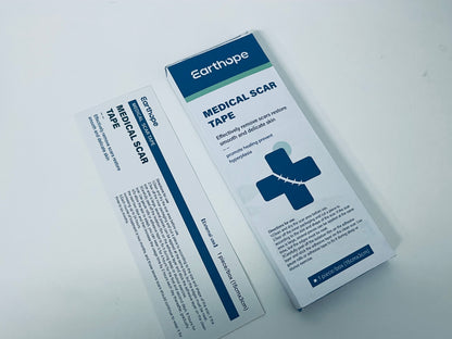 Earthope Medical Scar Tape 15×3CM Large Size Scar Reduction & Hypertrophy Prevention A Reliable Choice for Post-Operative Repair