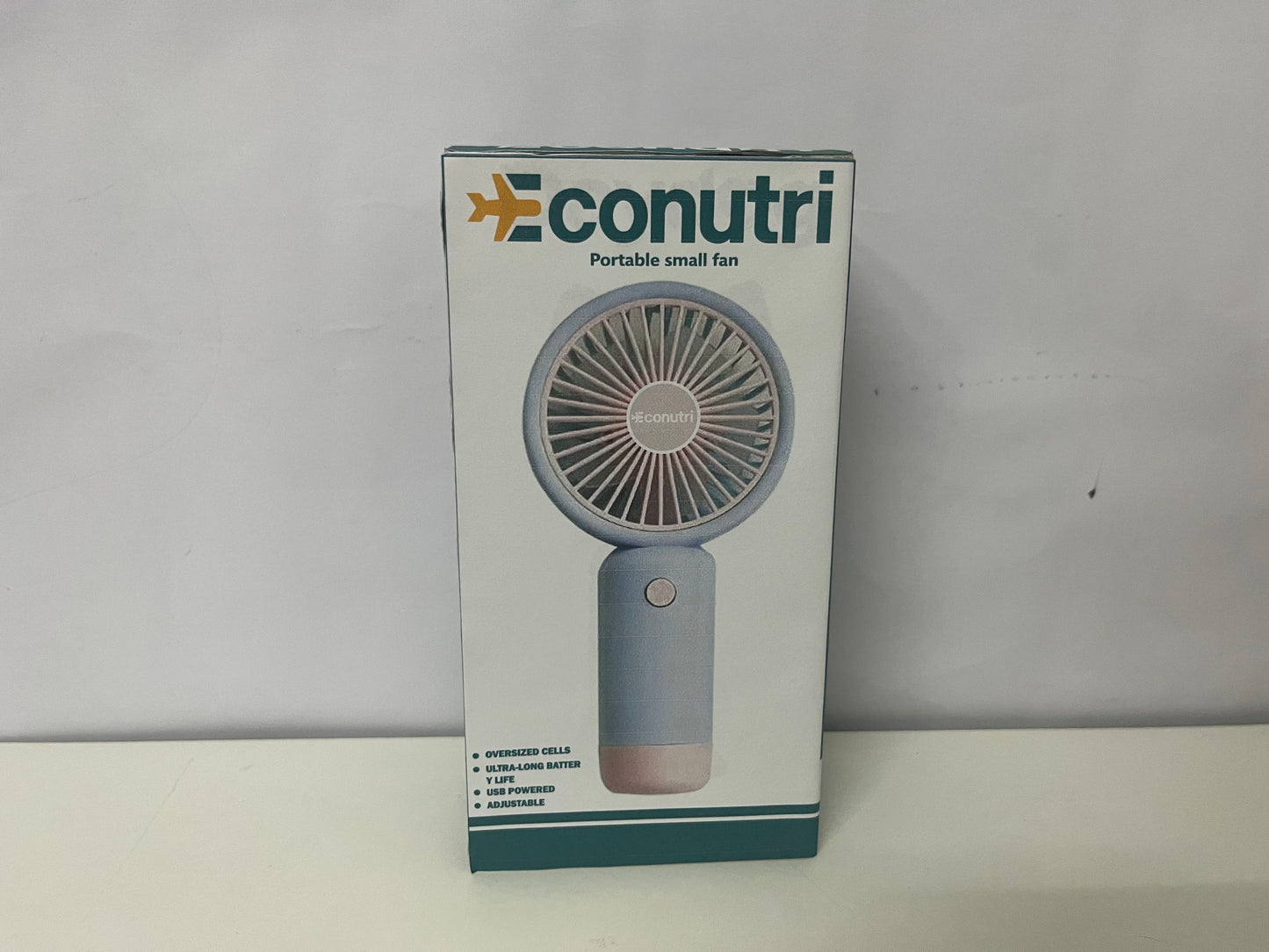 Econutri Macaron Handheld Fan A Long-Lasting Summer Cooling Essential
