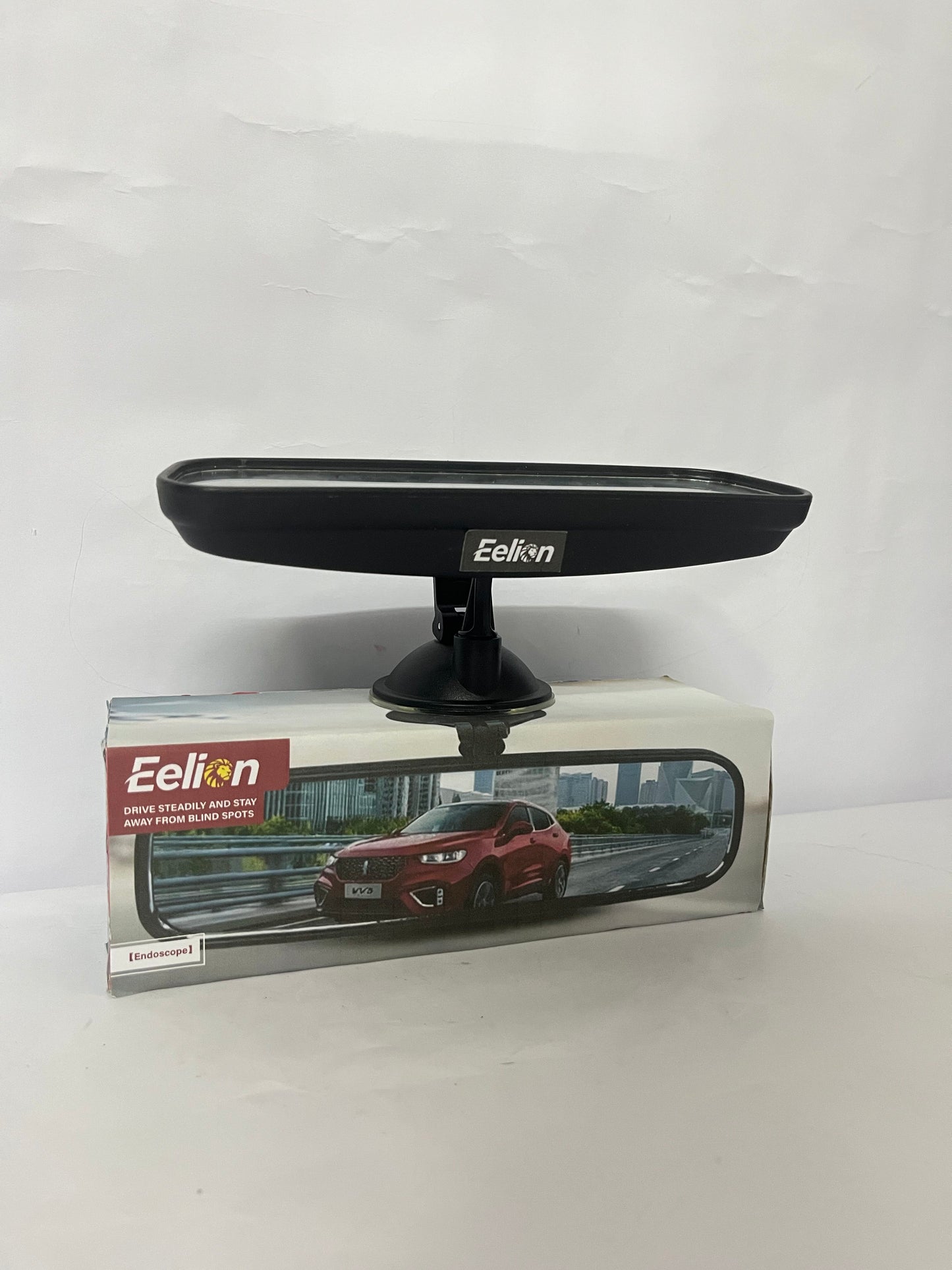 Eelion Car Rearview Mirrors, Interior Clip-on Panoramic Trapezoid Rear View Mirror for Car, Wide Viewing Range, 12 inch HD Universal Use for Cars, SUVs, Trucks, Vehicles