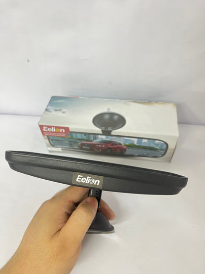 Eelion Car Rearview Mirrors, Interior Clip-on Panoramic Trapezoid Rear View Mirror for Car, Wide Viewing Range, 12 inch HD Universal Use for Cars, SUVs, Trucks, Vehicles